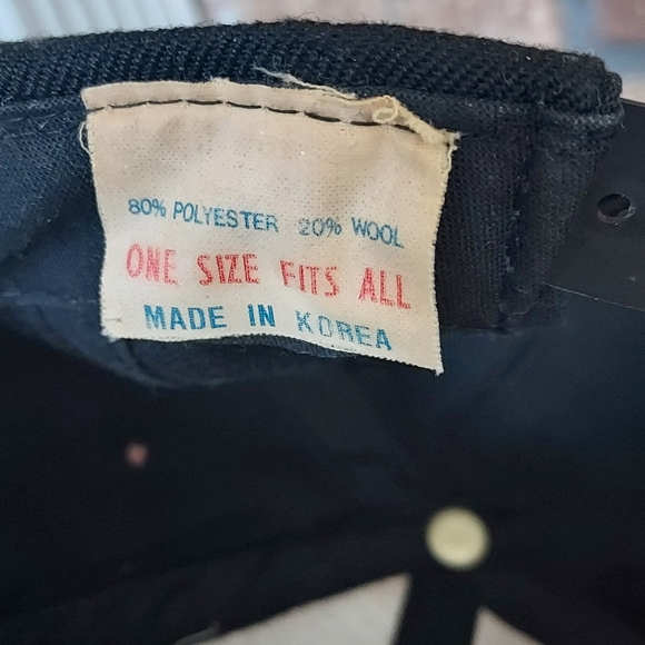 Fox Television Network Vintage Black Capco Snapback Hat Cap Embroidered Logo - Picture 7 of 8